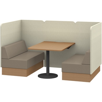 ノットワーク セミクローズミーティングセット W1200<配送時組立サービス付> イトーキ