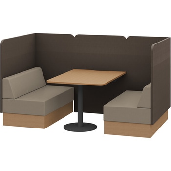 ノットワーク セミクローズミーティングセット W1200<配送時組立サービス付> イトーキ