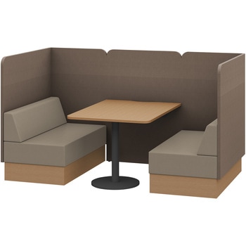 ノットワーク セミクローズミーティングセット W1200<配送時組立サービス付> イトーキ