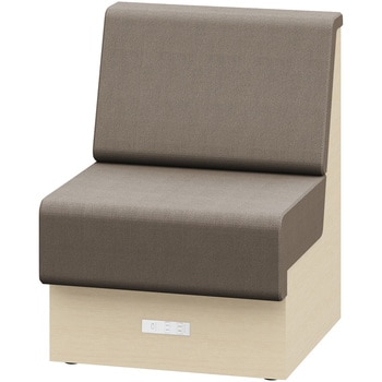 ノットワーク 収納付ソファ ローバック 直線タイプ コンセント付 W600<配送時組立サービス付> イトーキ