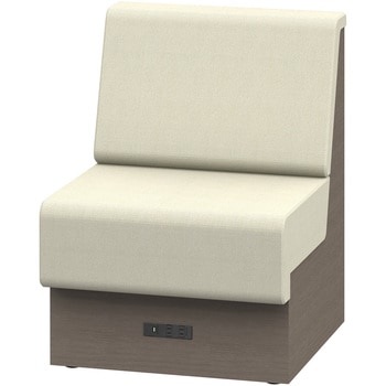 ノットワーク 収納付ソファ ローバック 直線タイプ コンセント付 W600<配送時組立サービス付> イトーキ