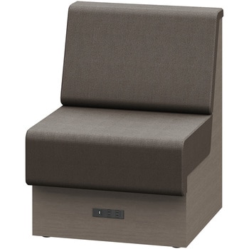 ノットワーク 収納付ソファ ローバック 直線タイプ コンセント付 W600<配送時組立サービス付> イトーキ