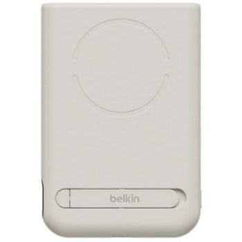 UltraCharge Pro Qi2 モバイルバッテリー マグネットリング付き 10000mAh サンド BELKIN(ベルキン)