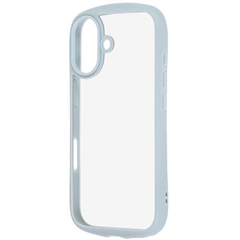 iPhone 17 HBタフケース Puffull レンズガードリング/ブルー レイ・アウト