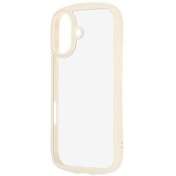 iPhone 17 HBタフケース Puffull レンズガードリング/ミルクホワイト レイ・アウト