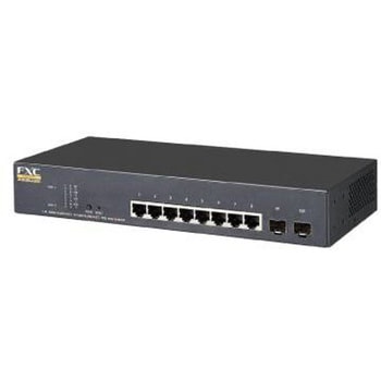 Lite Smart PoE 8ポートタイプ(10/100/1000MPoEx8、1GSFPx2) FXC