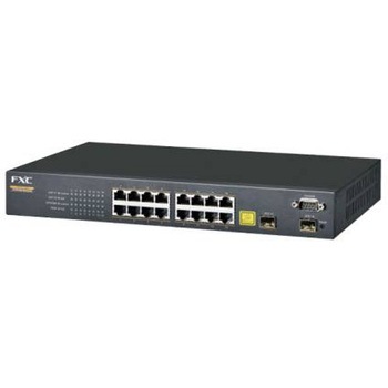 16ポート 10/100/1000Mbps PoEスイッチ FXC