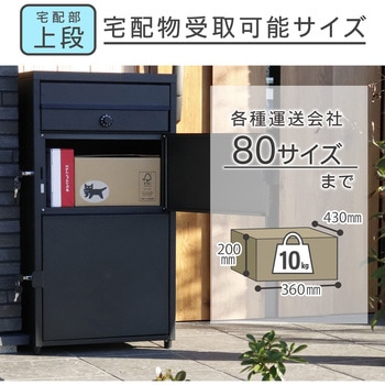 ポスト一体型二段宅配ボックスレシーボ グリーンライフ