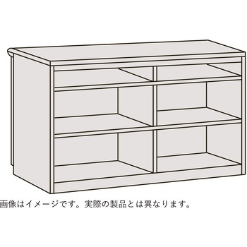 NJハイカウンター オープンタイプ W1500<配送時組立サービス付> イトーキ