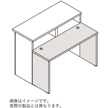 NJハイカウンター インフォメーションテーブル W902<配送時組立サービス付> イトーキ