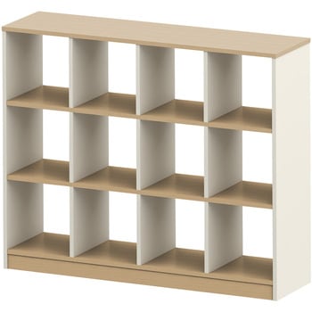 ノットワーク オープンシェルフ 3×4タイプ バックパネルなし<配送時組立サービス付> イトーキ