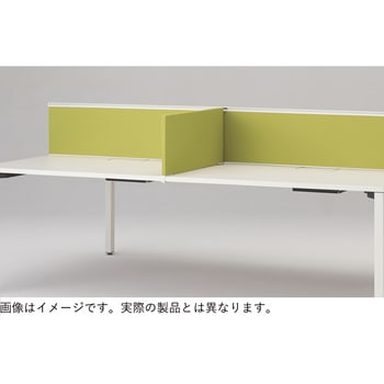 アクトリンク 机上サイドパネル(中間用) フレームタイプ D600用 机上H320 布地FR<配送時組立サービス付> イトーキ