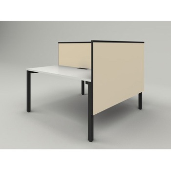 アクトリンク エンドパネル(グループ・ハブテーブル用)フレームタイプ D1400用 机上H450 布地C<配送時組立サービス付> イトーキ