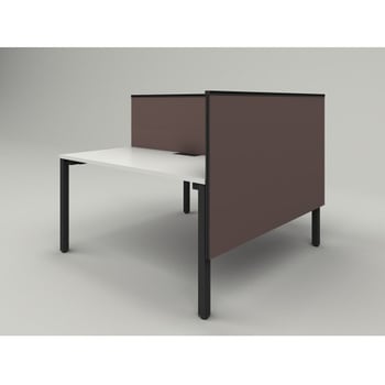 アクトリンク エンドパネル(グループ・ハブテーブル用)フレームタイプ D1400用 机上H450 布地C<配送時組立サービス付> イトーキ