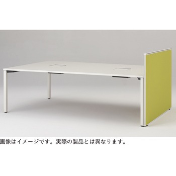 アクトリンク エンドロングパネル(パーソナル・グループテーブル用)フレームタイプ D1200用 机上H450 布地FR<配送時組立サービス付> イトーキ
