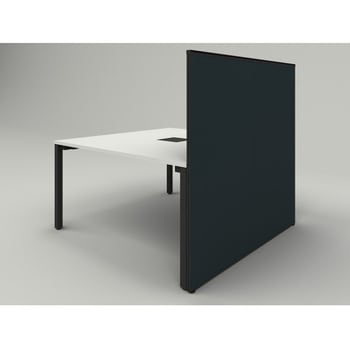 アクトリンク エンドロングパネル(パーソナル・グループテーブル用)フレームタイプ D1400用 机上H630 布地FR<配送時組立サービス付> イトーキ