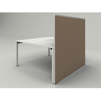 アクトリンク エンドロングパネル(パーソナル・グループテーブル用)フレームタイプ D1400用 机上H630 布地FR<配送時組立サービス付> イトーキ