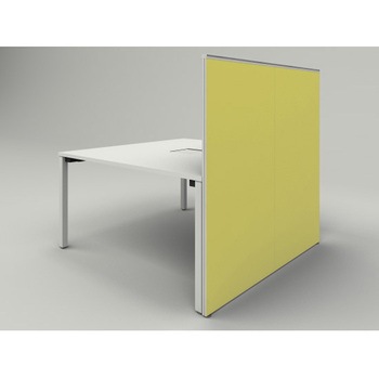 アクトリンク エンドロングパネル(パーソナル・グループテーブル用)フレームタイプ D1400用 机上H630 布地FR<配送時組立サービス付> イトーキ