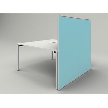 アクトリンク エンドロングパネル(パーソナル・グループテーブル用)フレームタイプ D1400用 机上H630 布地FR<配送時組立サービス付> イトーキ