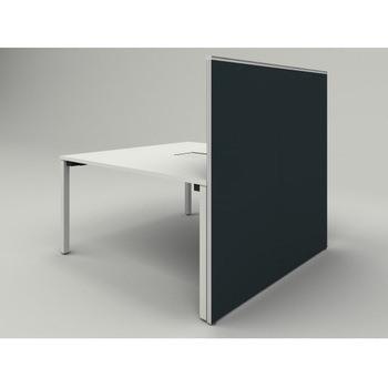 アクトリンク エンドロングパネル(パーソナル・グループテーブル用)フレームタイプ D1400用 机上H630 布地FR<配送時組立サービス付> イトーキ