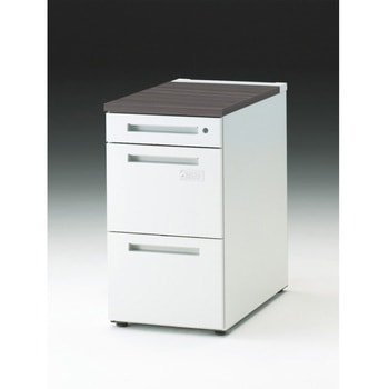 CZRデスク 脇机D700用 A4・2段+ペントレイ引出し ダイヤル錠<配送時組立サービス付> イトーキ