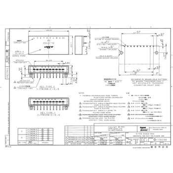 D3000シリーズ TE Connectivity Japan(旧:TYCOELECTRONICS(タイコエレクトロニクス))