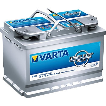 輸入車バッテリー [ SILVER DYNAMIC AGM] VARTA(バルタ)