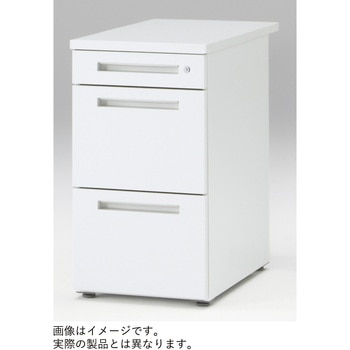 CZRデスク TypeS 脇机D800用 A4・2段+ペントレイ引出し ロングレールタイプ ダイヤル錠<配送時組立サービス付> イトーキ