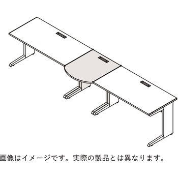 CZRデスク TypeS サイドテーブル ショートタイプ D600用<配送時組立サービス付> イトーキ