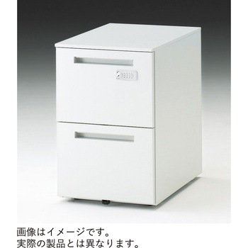 CZRワゴン A4・2段+ペントレイ引出し ダイヤル錠<配送時組立サービス付> イトーキ