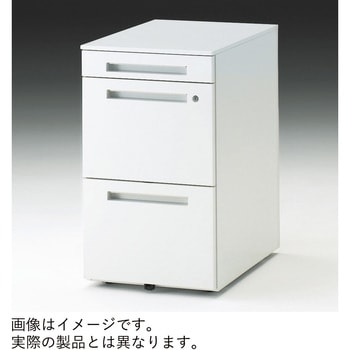 CZRレベルアップワゴン ロング A4・2段+深型ペントレイ引出し キャスターロック付<配送時組立サービス付> イトーキ