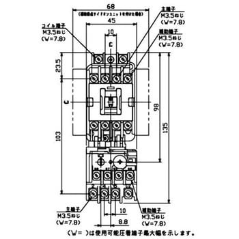 電磁開閉器 テンパール工業 分電盤オプション 【通販モノタロウ】