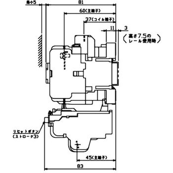 電磁開閉器 テンパール工業 分電盤オプション 【通販モノタロウ】