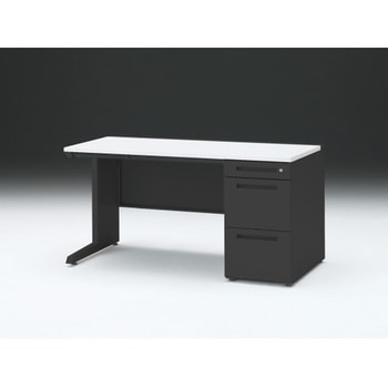 CZRデスク 片袖机 センター引出し付 W1400×D700<配送時組立サービス付> イトーキ