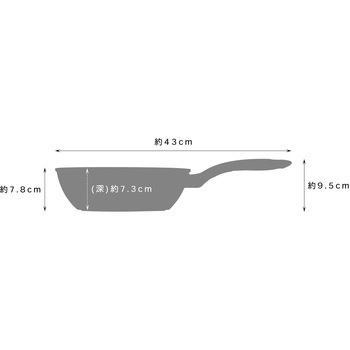 タフクック IH深型フライパン タフコ