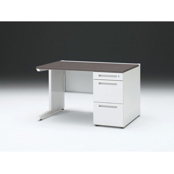 CZRデスク 片袖机 ロングレールタイプ センター引出しなし W1200×D800<配送時組立サービス付> イトーキ