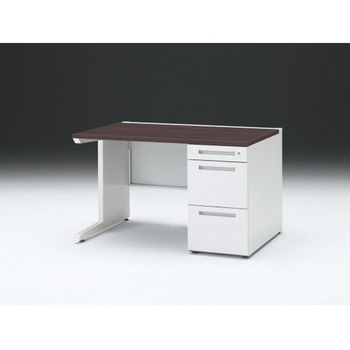 CZRデスク 片袖机 ロングレールタイプ センター引出しなし W1200×D800<配送時組立サービス付> イトーキ