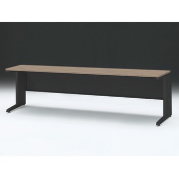 CZRデスク 平机 センター引出しなし L脚 W2400×D700<配送時組立サービス付> イトーキ