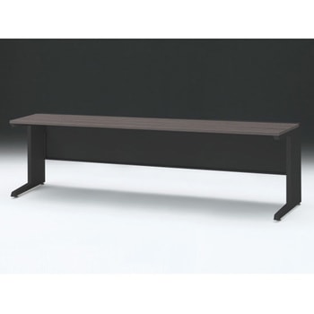 CZRデスク 平机 センター引出しなし L脚 W2400×D700<配送時組立サービス付> イトーキ