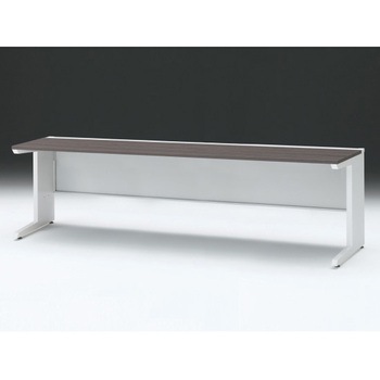 CZRデスク 平机 センター引出しなし L脚 W2400×D700<配送時組立サービス付> イトーキ