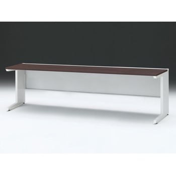 CZRデスク 平机 センター引出しなし L脚 W2400×D700<配送時組立サービス付> イトーキ