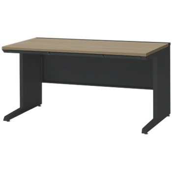 CZRデスク 平机 センター引出し付 L脚 W1400×D800<配送時組立サービス付> イトーキ