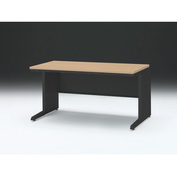 CZRデスク 平机 センター引出し付 L脚 W1400×D800<配送時組立サービス付> イトーキ