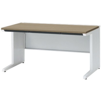 CZRデスク 平机 センター引出し付 L脚 W1400×D800<配送時組立サービス付> イトーキ