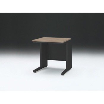 CZRデスク 対向配線用平机 センター引出し付 L脚 W700×D700<配送時組立サービス付> イトーキ