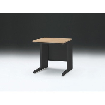 CZRデスク 対向配線用平机 センター引出し付 L脚 W700×D700<配送時組立サービス付> イトーキ