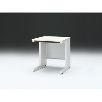 CZRデスク 対向配線用平机 センター引出し付 L脚 W700×D700<配送時組立サービス付> イトーキ