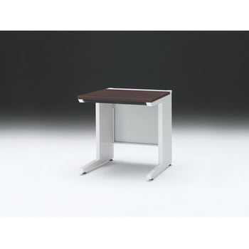 CZRデスク 対向配線用平机 センター引出し付 L脚 W700×D700<配送時組立サービス付> イトーキ