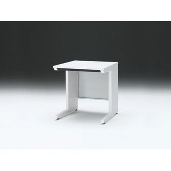 CZRデスク 対向配線用平机 センター引出し付 L脚 W700×D700<配送時組立サービス付> イトーキ