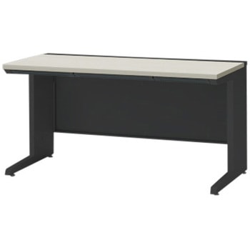 CZRデスク 対向配線用平机 センター引出し付 L脚 W1400×D700<配送時組立サービス付> イトーキ